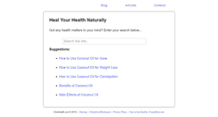 Desktop Screenshot of ionehealth.com